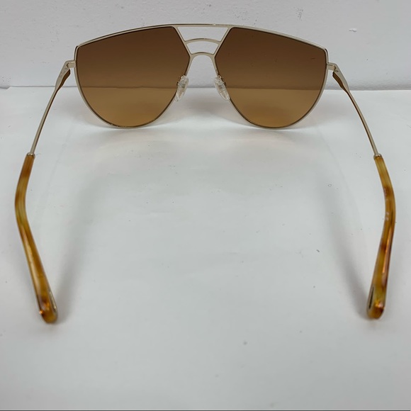 NEW Chloe Negative Space 62mm Aviator Sunglasses - Picture 5 of 8